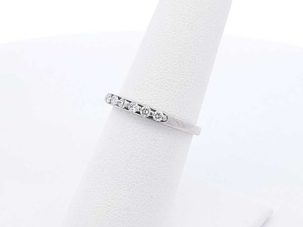 0.42 Cttw Diamond & 14k Gold Anniversary Ring 2.1 Grams Size 6.75 Fw0825lozdu