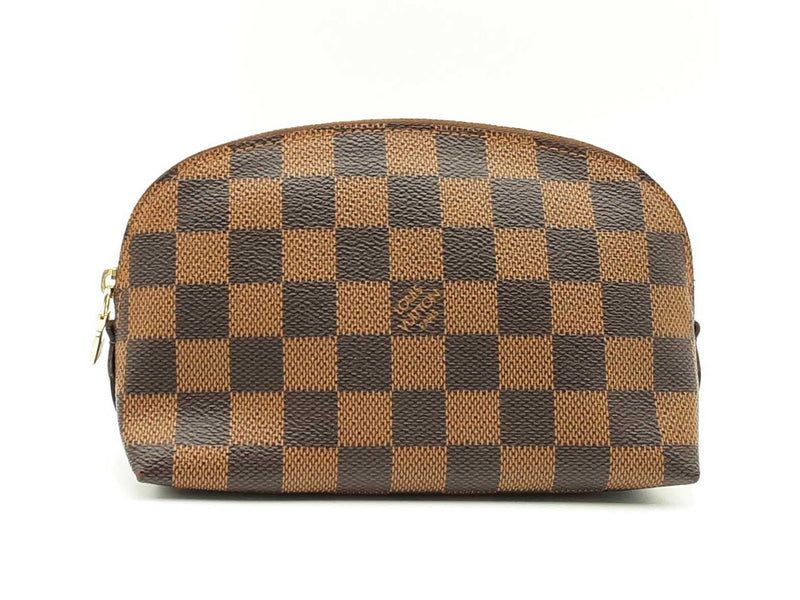 Louis Vuitton Cosmetic Pouch In Damier Ebene Coated Canvas Fw0125orxsa