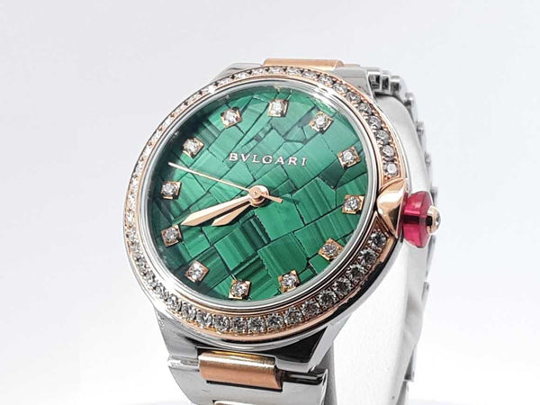 Bvlgari Lvcea 103731 Lucea 33mm Automatic Watch Sd1125crzxsa