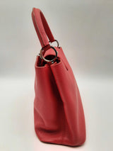 Louis Vuitton Capucines Rubis Red Leather Handbag Cj0824lexzde