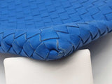 Bottega Veneta Blue Intrecciato Leather Clutch Eb0426lexde