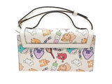 Gucci X Pikara Textured Dollar Calfskin White Hand Bag Mk0126lrzxde