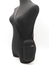 Tumi Alpha Small Crossbody Pouch In Black Ballistic Nylon Fw0225lrdu