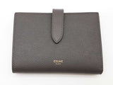 Celine Medium Gray Calfskin Leather Wallet Sd0826lrzde