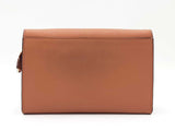 Tory Burch Emerson Convertible Crossbody In Brown Saffiano Leather Fw1025rrdu