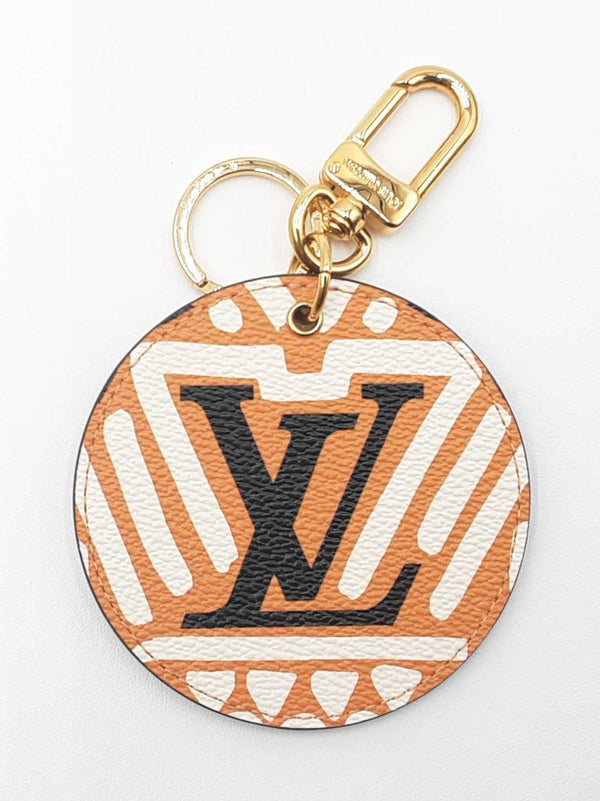 Louis Vuitton Crafty Illustre Key Holder Bag Charm In Coated Canvas Fw0725lszdu