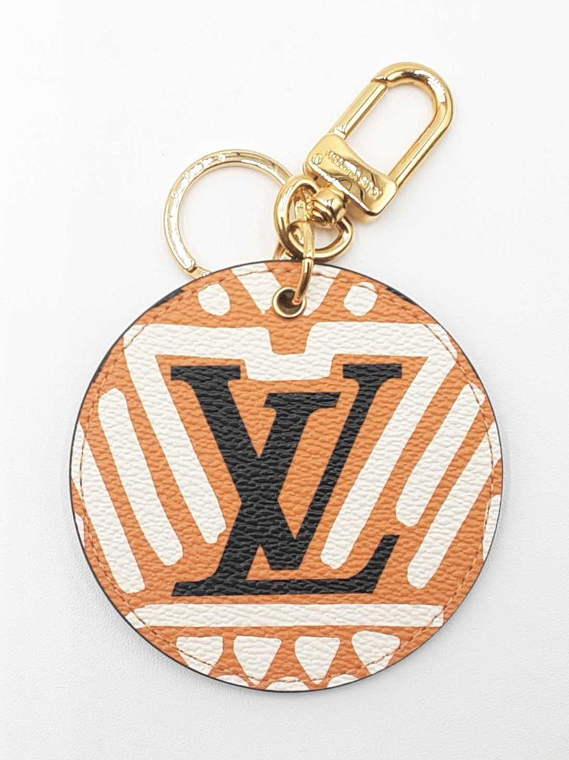 Louis Vuitton Crafty Illustre Key Holder Bag Charm In Coated Canvas Fw0725lszdu