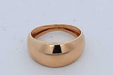 18k Yellow Gold Dome Ring 2.2 Grams Size 8 Eb0826owxde
