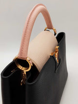 Louis Vuitton Taurillon Tricolor Leather Capucines Top Handle Bag Eb1026oixzde