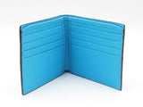 Gucci Gg Embossed Rubber-effect Bifold Wallet In Bright Splash Blue Fw0526ocrdu
