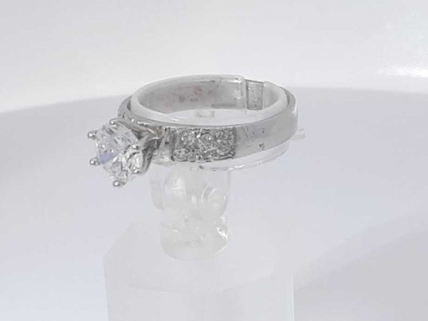 1.12 Cttw Diamond Ring 14k White Gold 2.5 Grams Size 6.5 Aa0325lcxzsa