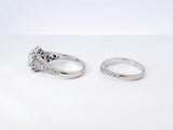 Neil Lane 1.57 Cttw Diamond & 14k Gold Bridal Set 8.5 Grams Size 6.5 Fw0925ezxdu