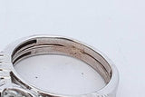 2.32cttw Diamond Ring In 10k White Gold Ring 5.1 Grams Size 6.5 Eb0826lxxzde