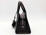 Prada Monochrome Saffiano Top Handle Black Handbag Aa0926rzxsa