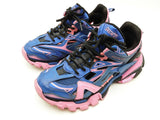 Balenciaga Track 2 Open Sneakers In Pink & Blue Size 7 Fw0826lzxdu