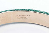 Bvlgari Serpenti Forever Leather Cuff Bracelet 29.4 Grams Eb0125oxzdu