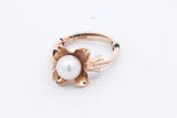 Pearl Ring In 14k Yellow Gold 3.8 Grams Size 5 Eb0924lxzsa