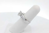 1.65cttw Princess Cut Diamond Ring In 14k White Gold 5.5g Size 5.5 Eb1026lwxzsa
