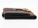 Gucci Gg Canvas / Leather Multi-color Wallet Aa0826lzxsa