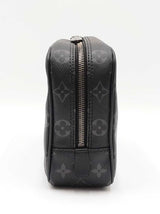 Louis Vuitton Trousseau Toilette Toiletry Bag Gm In Monogram Eclipse Coated Canvas Fw0726rxzdu
