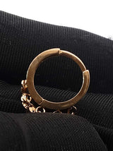 18k Yellow Chain Cascade Hoop Earrings 1.9 Grams Fw0826lxzdu