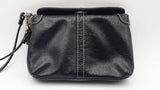 Coach Vintage Soho Black Pebbled Patent Leather Wristlet Sd0926ordu