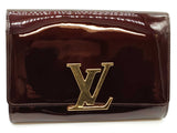 Louis Vuitton Amarante Vernis Patent Leather Louise Chain Bag Eb0526cocde