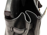 Hermes Birkin 30 Noir Black Epsom Gold Hardware Handbag Do0825lxzxzde