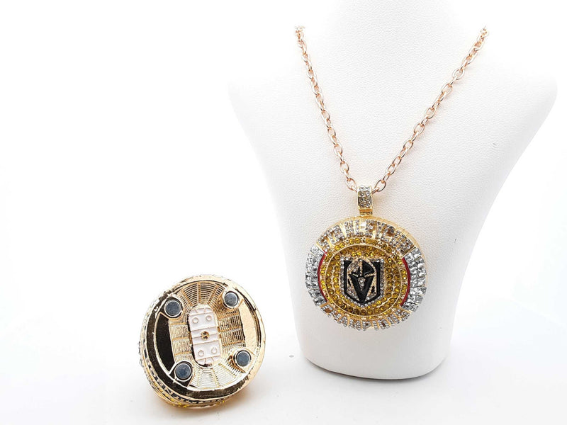 Replica Vegas Golden Knights Stanley Cup Ring / Pendant Chain *Free Shipping