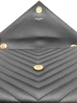 Ysl Yves Saint Laurent Grain De Poudre Matelasse Chevron Satchel Sd0825lzxzsa