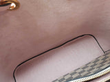 Louis Vuitton Neonoe Damier Azur Rose Ballerine Bucket Bag Do0526lwcede