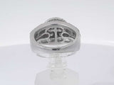 2.21 Cttw Diamond 10k White Gold Ring 8.39 Grams Size 7 Aa0524worsa