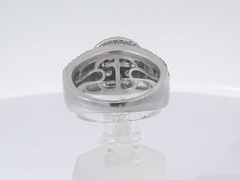 2.21 Cttw Diamond 10k White Gold Ring 8.39 Grams Size 7 Aa0524worsa
