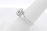 2.8cttw Lab Grown Diamond Ring In 14k White Gold 4.3 Grams Size 7 Eb0526cxzsa