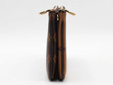 Louis Vuitton Giant Monogram Double Zip Pochette Brown Aa0726izxsa