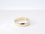 0.25 Cttw Diamond & 14k Yellow Gold Wedding Band 4.7 Grams Size 10 Fw0926wrzdu