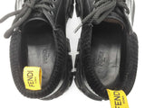 Fendi Black Leather Platform Boots Size 10 Mens Do0425wxzde