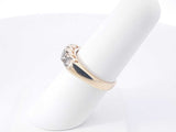 0.60 Cttw Diamond & 14k Yellow Gold Four Stone Ring 5 Grams Size 6.25 Fw0926rxzdu