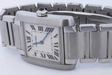Cartier Tank Francaise 25mm Quartz Stainless Steel Watch Eb0526lexzde