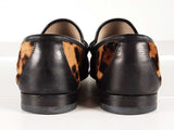 Gucci 1953 Horsebit Loafers Leopard Print Calf Hair Size 8 Sd0926crde