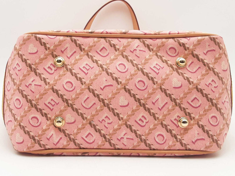 Dooney & Bourke Pink Logo Tote Aa0825wzsa