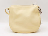 Burberry Knight Small Shoulder Bag In Mimosa Yellow Grained Leather Fw1225wrxdu