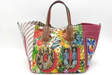 Christian Louboutin Canvas Caracaba Tote Bag Eb1026orxsa