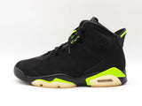 Nike Air Jordan 6 Retro "Electric Green" & Black Sneakers Size 12 Fw0926crdu