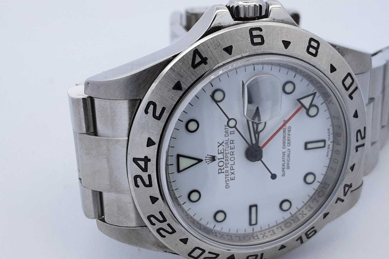 Rolex Explorer 2 Oyster Perpetual Date 39mm Stainless Steel Watch Eb1024wxxzdu