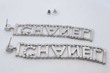 Chanel Strass Logo Drop Earrings 21.5 Grams Eb0826orxdu