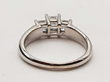0.2 Cttw Natural Diamonds 14k White Gold 3.3g Ring Size 5.5 Do0326owxde