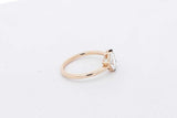 1.62cttw Lab Grown Pear Shaped Diamond Ring 14k Yellow Gold 2.7g Sz 7 Eb826crxsa