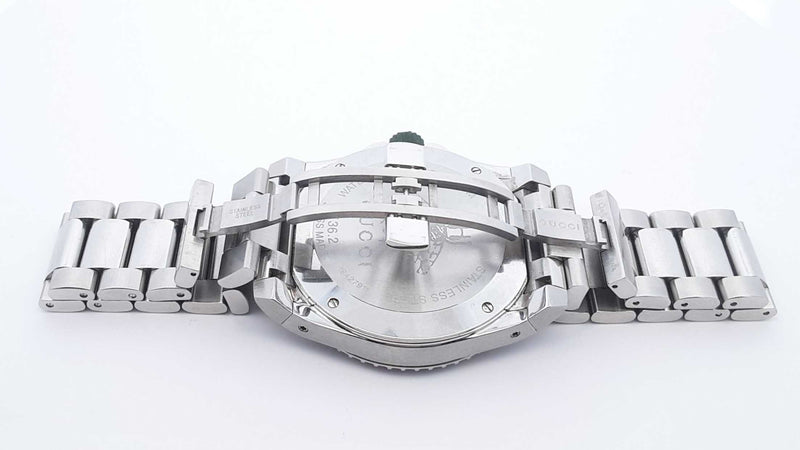 Gucci Stainless Steel Dive Xl 50mm Swiss Quartz Watch Lh0724pxzde 144020016671