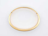 Fendi Ff Forever Fendi Gold-tone Bangle Bracelet 33.7 Grams Fw0125lrzdu